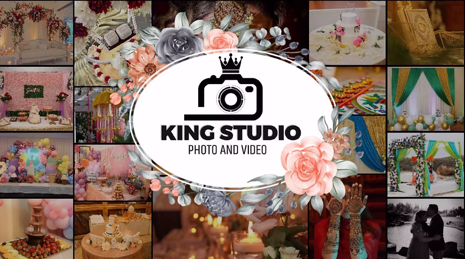 Raja King Studio logo, our partner for wedding VR videography